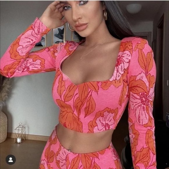 ZARA Jacquard Pants - Picture 2 of 4